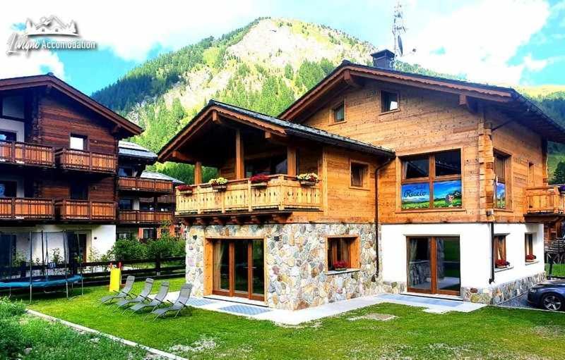 Chalet Riccio By Livigno Accomodation Стая снимка